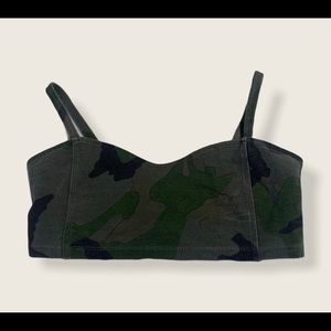 Brandy Melville Camo Bralette